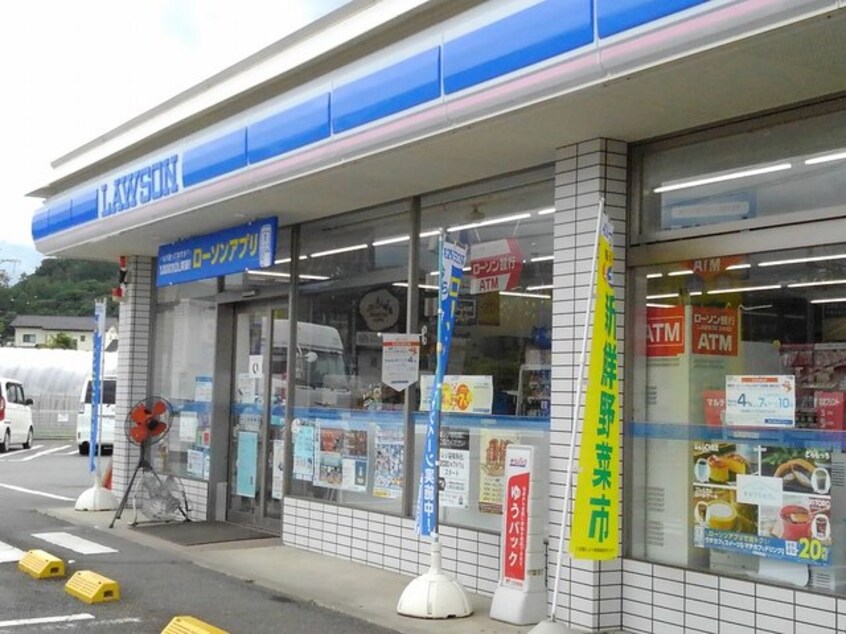 ﾛｰｿﾝ 丸子御岳堂店(コンビニ)まで517m サンフローレＡ