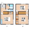 ラベンダーハウスの間取図