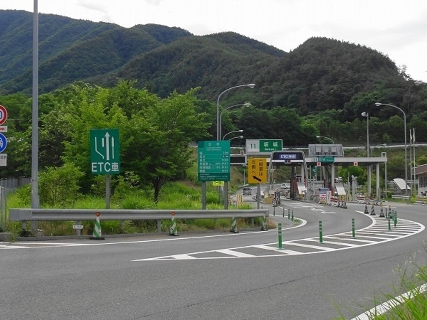 上信越自動車道 坂城IC 上り 出口まで1292m ラベンダーハウス