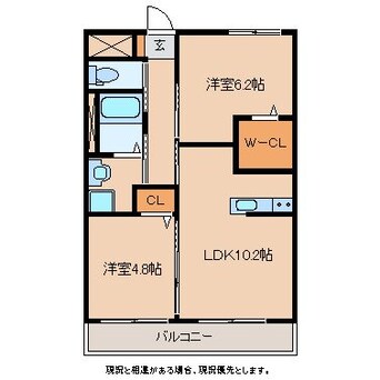 間取図 アムール上田