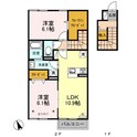 ベルセジュールＫの間取図