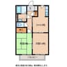 しなの鉄道しなの鉄道線/田中駅 徒歩7分 1階 築24年 2DKの間取り