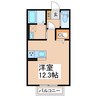 シャン・カマラードＦ棟 1Rの間取り