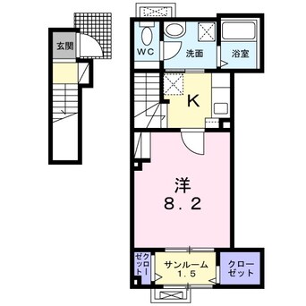 間取図 メルグランデ