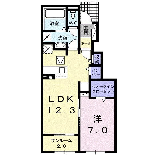 間取り図 サフィールA