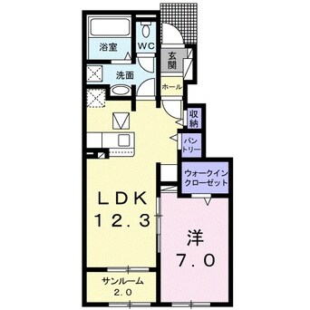 間取図 サフィールA