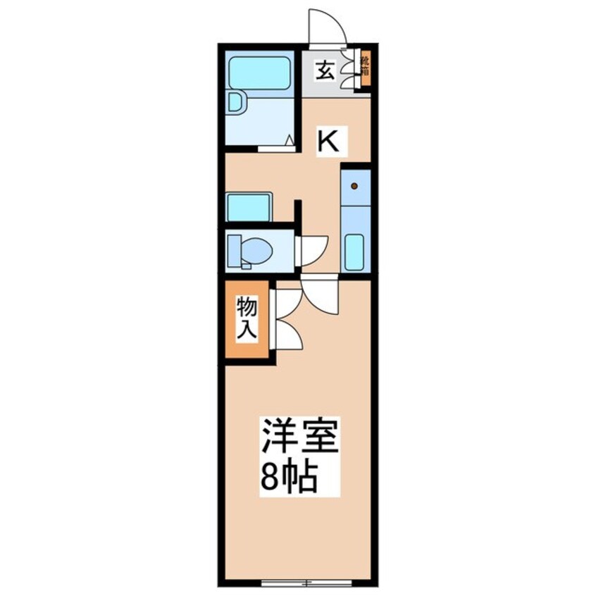 間取図 サンライズマンションA棟