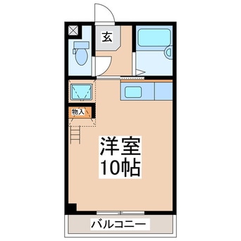 間取図 Bonheur　4