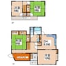 古里貸家 4DKの間取り