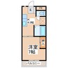 マンションみやび 1Kの間取り