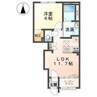 サンマルコ上田　A棟 1LDKの間取り
