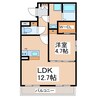 COCO 1LDKの間取り