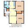 しなの鉄道北しなの線/北長野駅 徒歩25分 1階 築31年 2LDKの間取り
