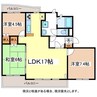 カサフィーナAII 3LDKの間取り