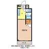 ハイツいちよし 1Kの間取り