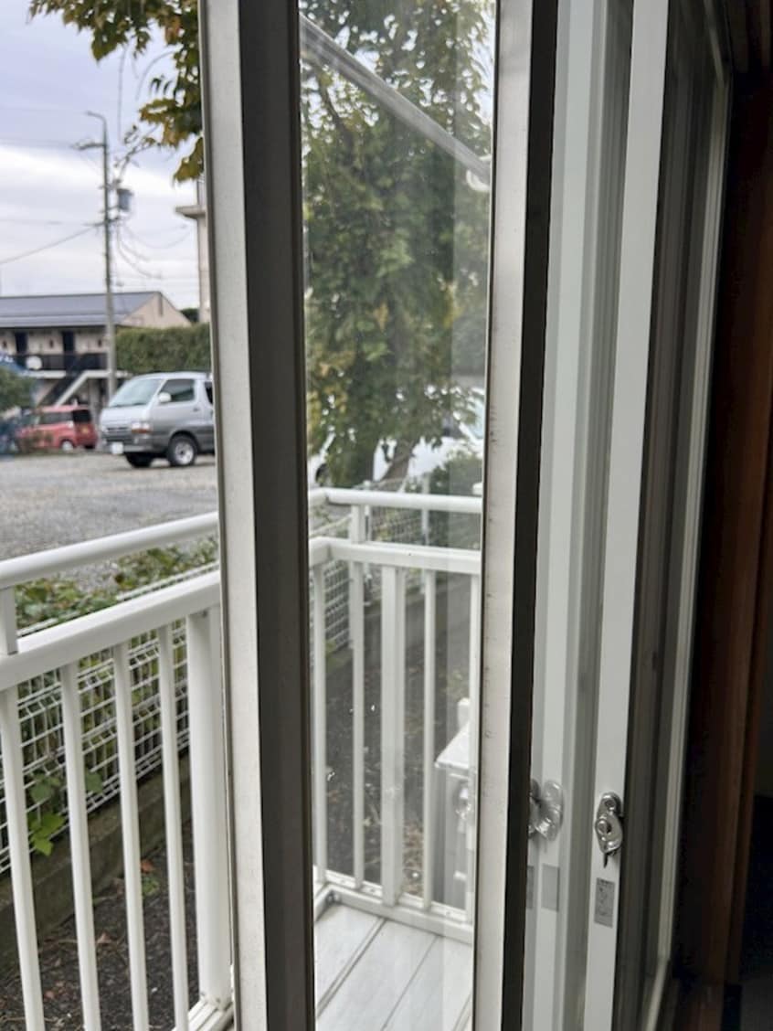 二重サッシ ハイツぽんぽりーす