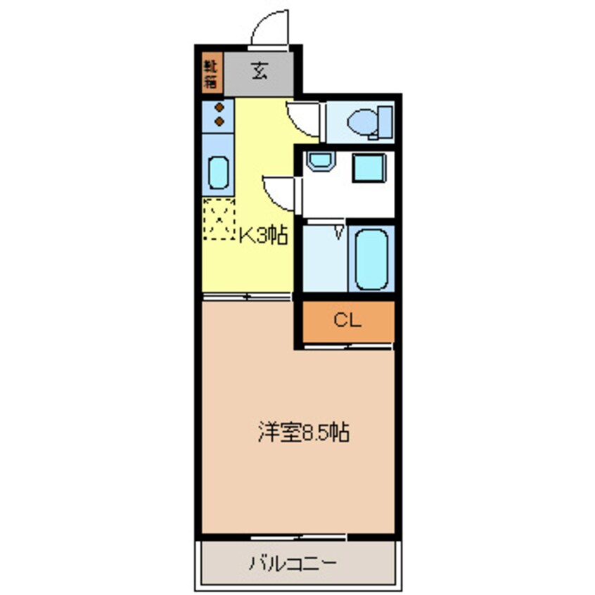 間取図 テルミニ21