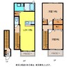 ガーデンハウス朝日山　Ｄ 2LDKの間取り