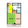 グランディオーゼナガノ 2Kの間取り