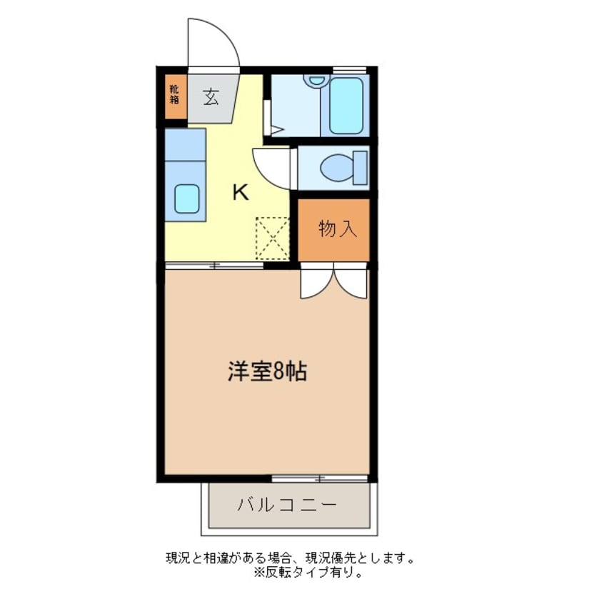 間取図 信越本線/長野駅 徒歩27分 1階 築32年