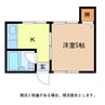 信越本線/長野駅 徒歩9分 1階 築37年 1Kの間取り