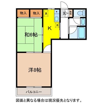 間取図 ラピッズ・セブンビル