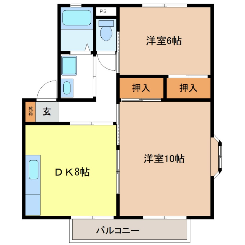 間取図 ブルーフェアリー