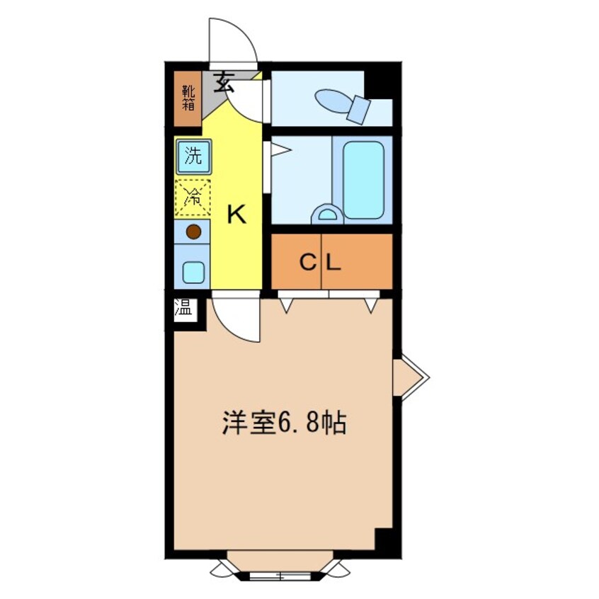 間取図 ピュアメゾン南石堂Ａ棟