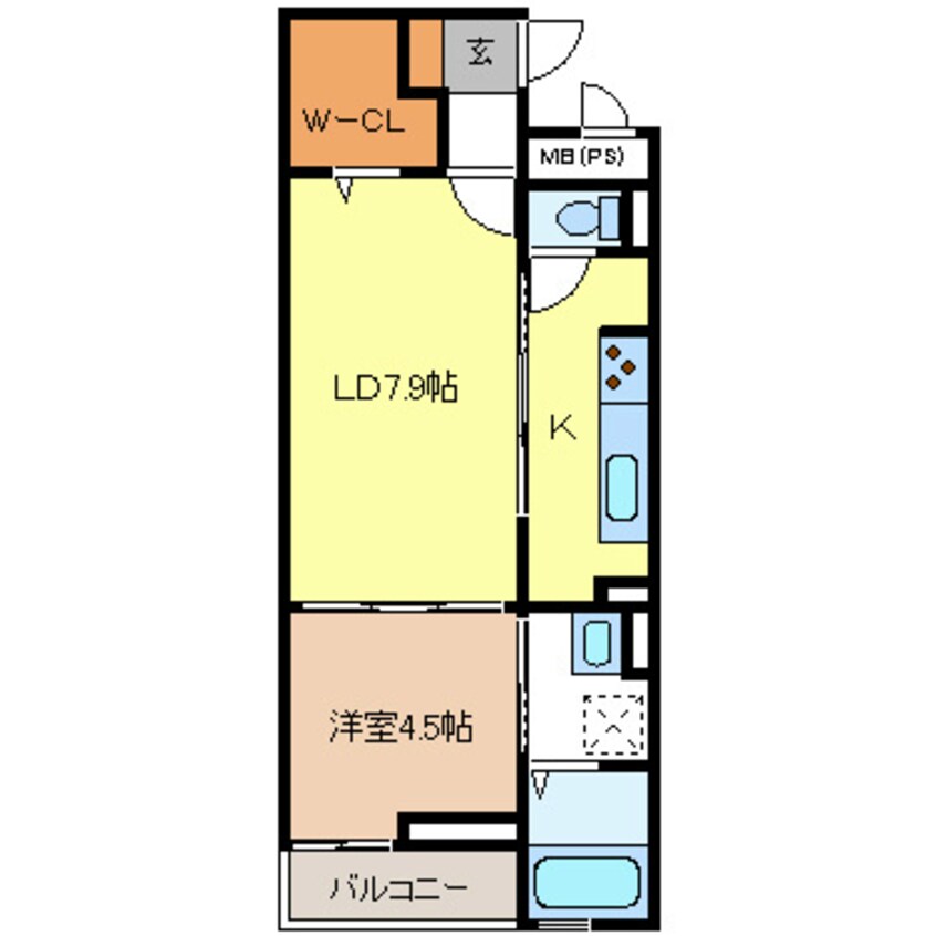 間取図 ベルファミーユ