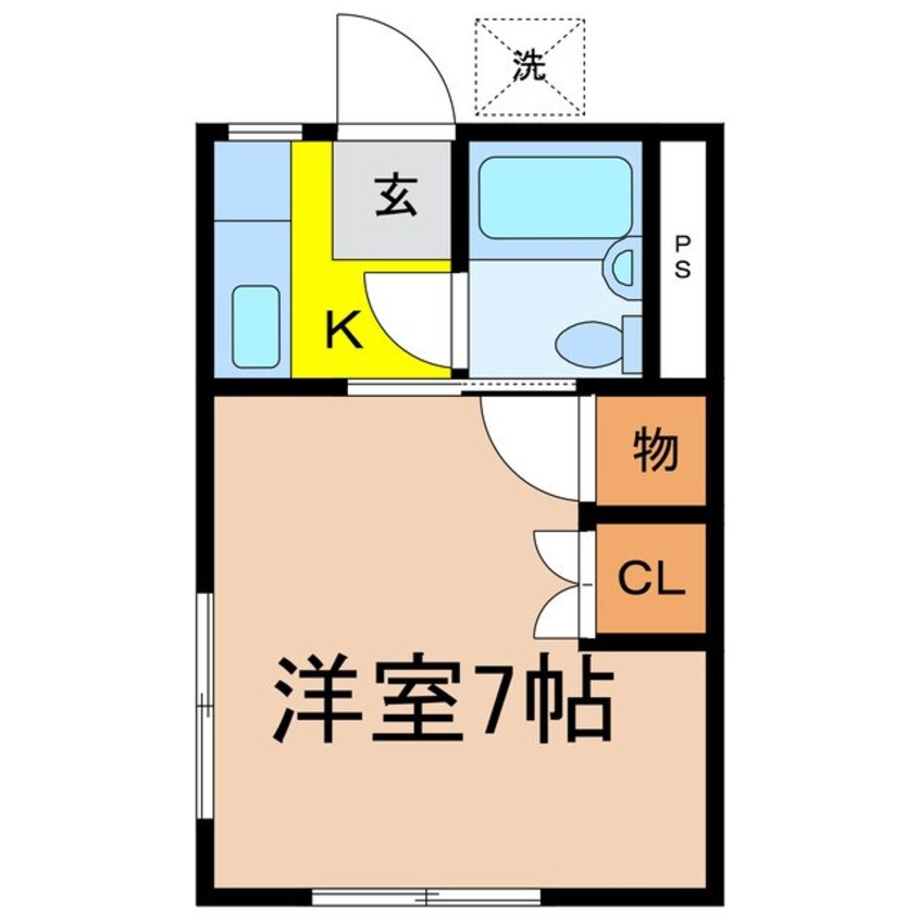 間取図 ピュアステージ中御所壱番館