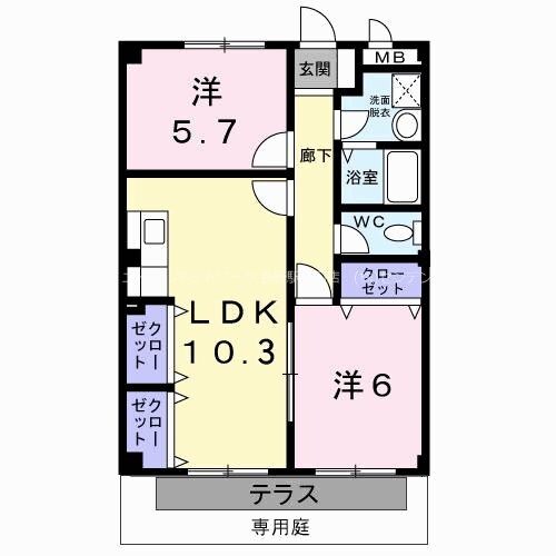 間取り図 エヴァーグリーン2000