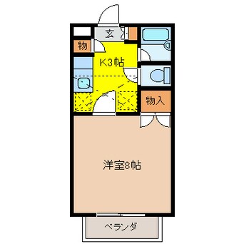 間取図 ファンタジー21Ｄ棟