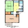 small villageIII 2Kの間取り
