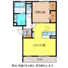 ペルソワール高田 1LDKの間取り