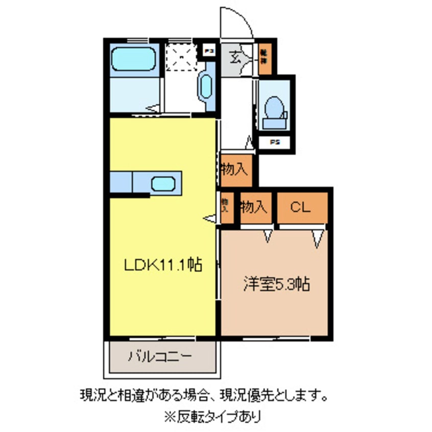 間取図 オークコート