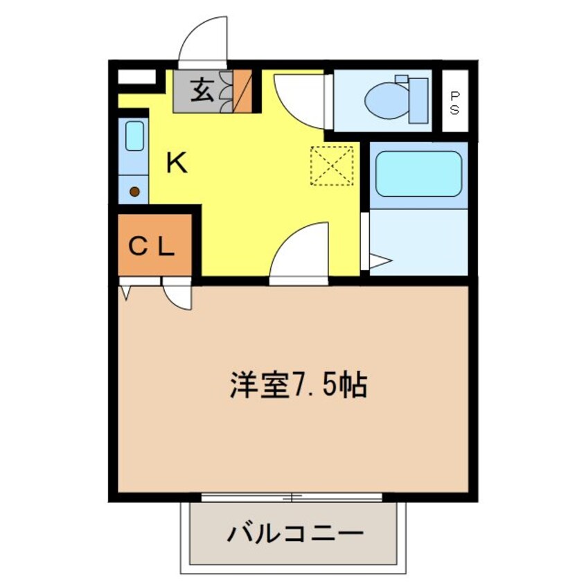 間取図 メゾン滝澤