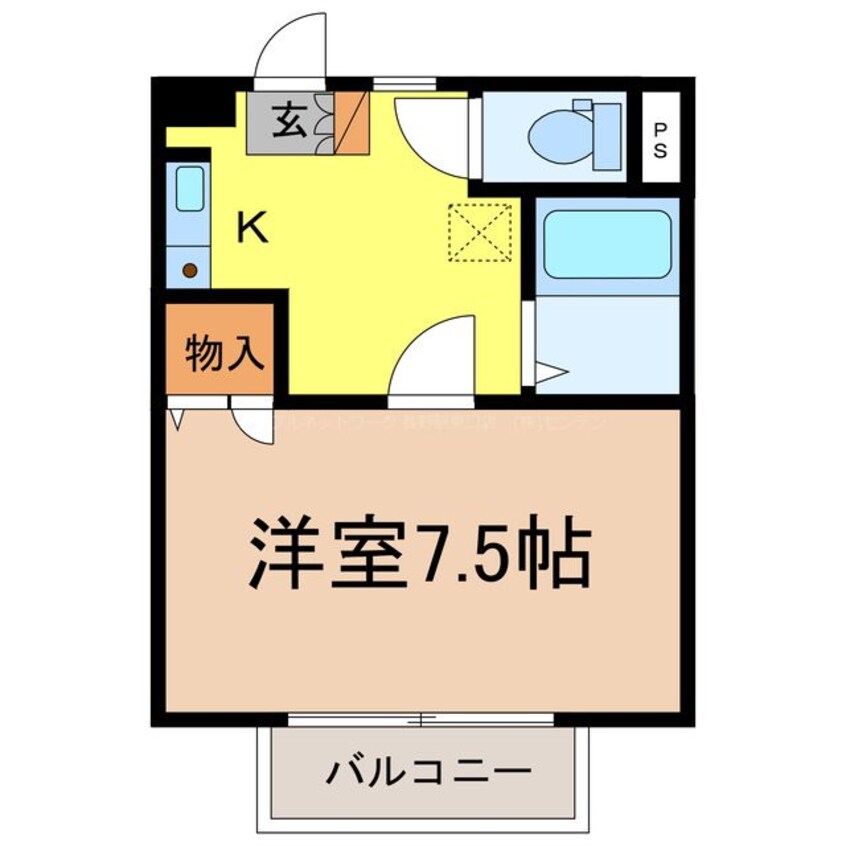 間取図 メゾン滝澤