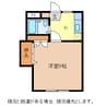 レシーブハイツ 1Kの間取り