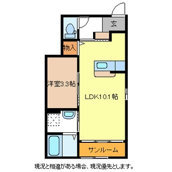 間取図 サニーハウス