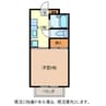 タウニィ幸 1Kの間取り