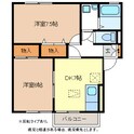 ヴィラ岡村　西館の間取図