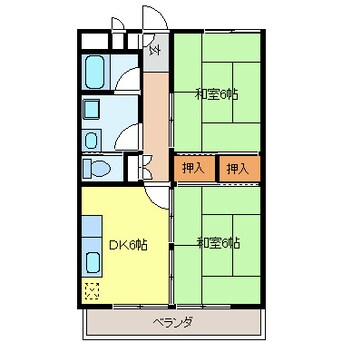 間取図 宮尾ハイツ