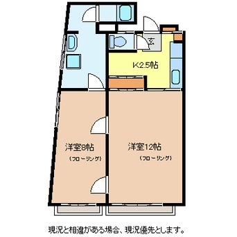 間取図 安茂里アパート