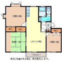 グリーンマウント本城Ｅ棟の間取図