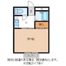 インペリアルパレス 1Kの間取り
