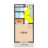 ＮＥＷ・Ｔ・ヴィラ 1Kの間取り