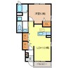 プラシード・カーサＡ 1LDKの間取り