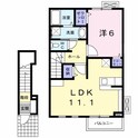 バードランドＣ棟の間取図