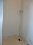 洗濯機置き場106号室です ハイツ柏