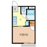 ＴＨコーポ 1Kの間取り